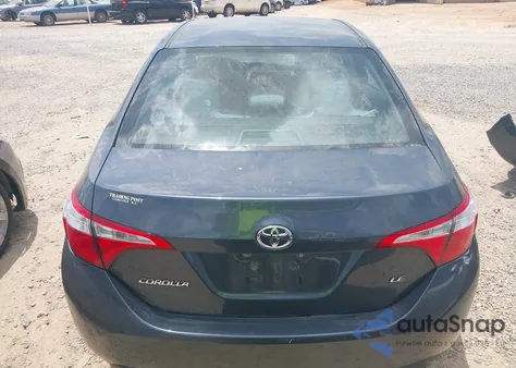 2015 Toyota Corolla Le из США, поврежденный, VIN 2T1BURHE1FC413352